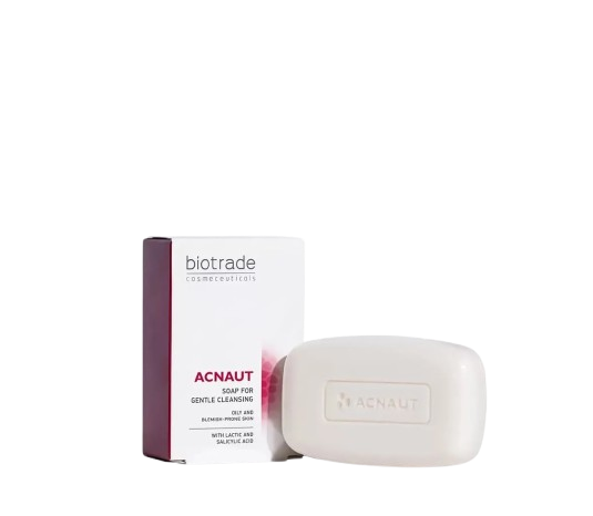 Biotrade acnaut soap for gentle cleansing (with lactic and salicylic acid)
