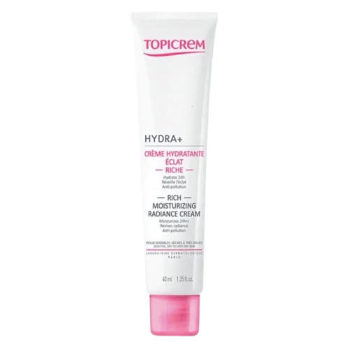 Topicrem hydra+ light moisturising radiance cream (40ml)